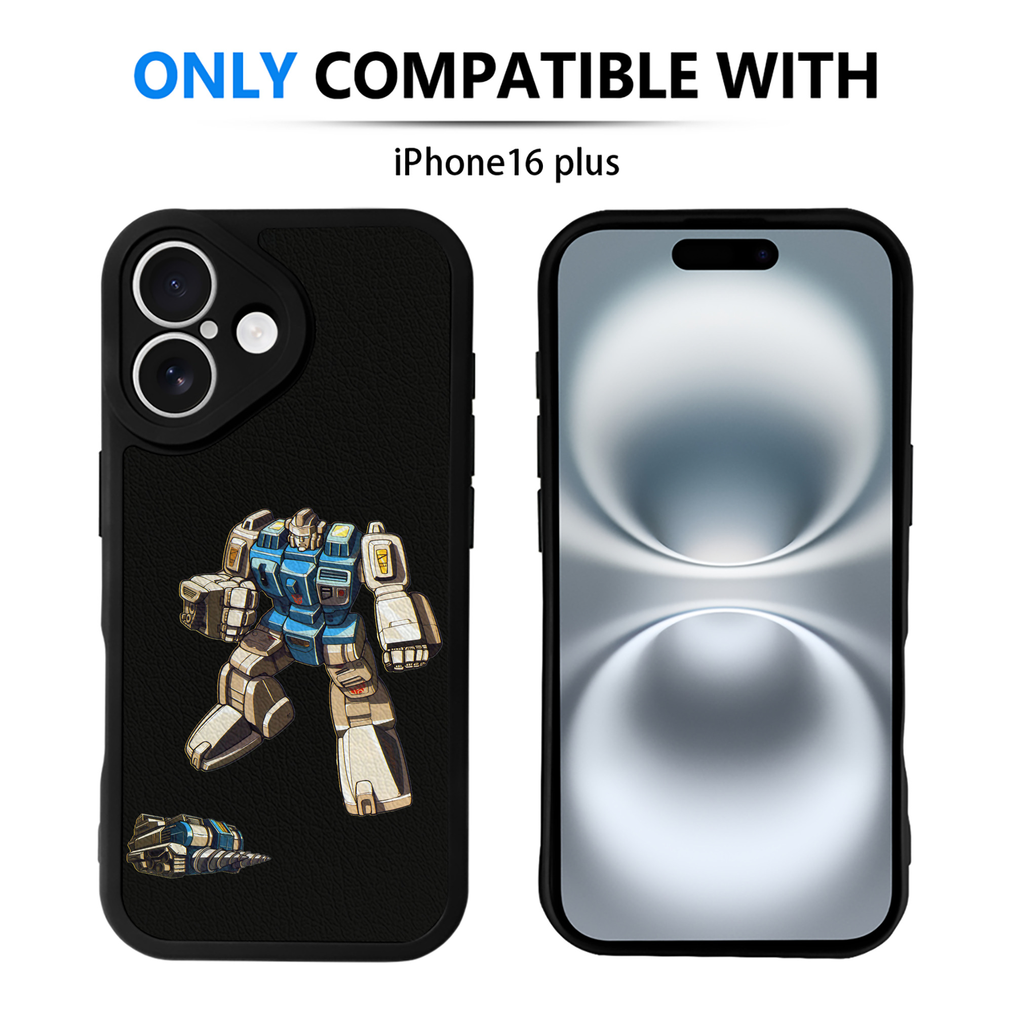 （画像用）  【iPhone 16シリーズ対応】シリコンスマホケース（レザー調） 材質：シリコン